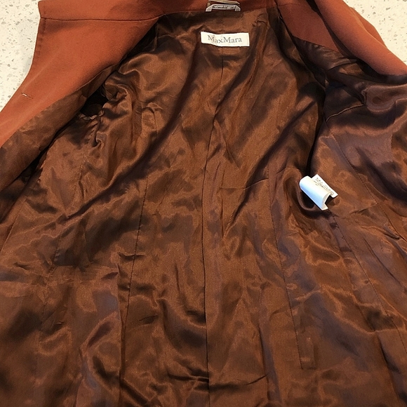 EUC Max Mara Virgin Wool Wrap Coat - Picture 5 of 11